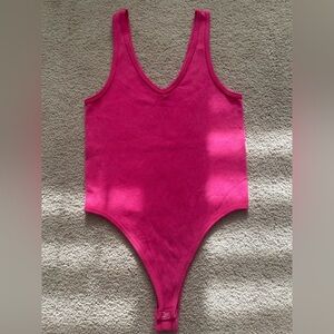 Women’s Pink One Piece Bodysuit